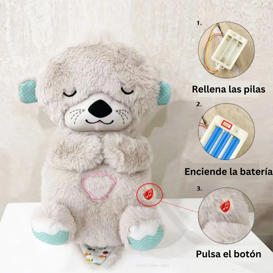 Miniatura 2 de 🧸✨NUTRIA DE PELUCHE QUE RESPIRA✨🧸